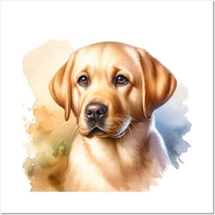 Labrador Retriever Watercolor - Beautiful Dog Posters and Art